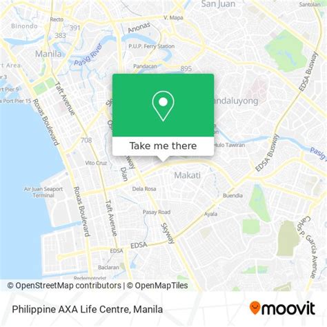 How to get to Philippine AXA Life Centre in Makati City by Bus.